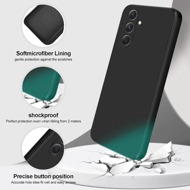 Image du produit RPD Samsung Galaxy S25 Plus - Silikon Schutzhülle, schwarz (Samsung Galaxy S25+)