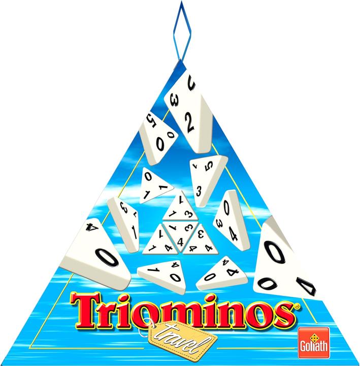 Produktbild Goliath Toys Triominos Dreiecksreise (Deutsch, Englisch, Französisch, Italienisch, Schweizerdeutsch)