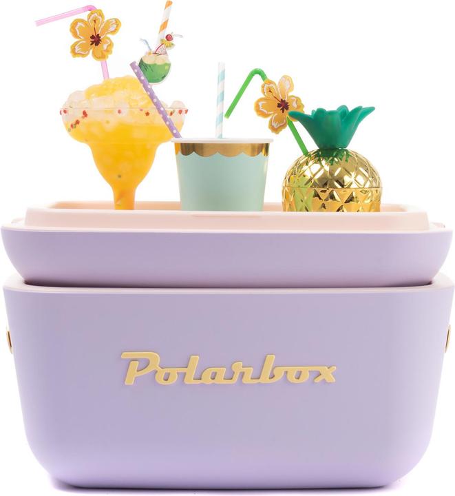 Actual product image Polarbox Retro Cooler purple 20l (20 l)