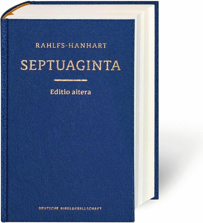 Produktbild Septuaginta. Editio altera (Deutsch, Alfred Rahlfs, Robert Hanhart, 2014)