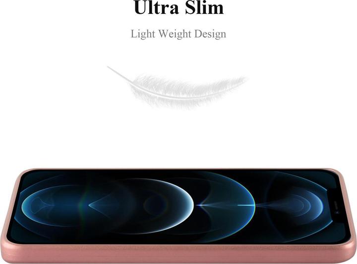 Actual product image Cadorabo TPU Matt Metallic Cover (Apple iPhone 12, Realme 12 Pro+)