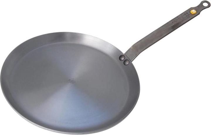 de Buyer Crepe Pfanne Mineral B (30 cm, Bratpfanne, Eisen, Stahl)
