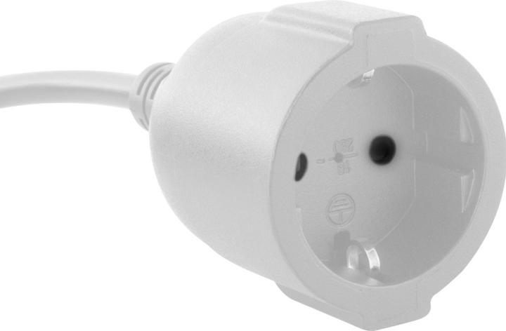 Image du produit REV Rallonge de sécurité 3m avec USB, blanc 0016700114 (3 m, USB-A)