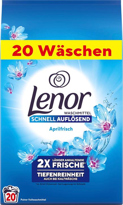 Produktbild Lenor Aprilfrisch (20 Waschgänge, Waschpulver)
