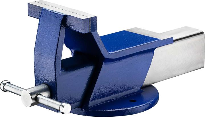 Produktbild Wiltec Schraubstock 125mm Klemmbacken Parallelschraubstock Tischschraubstock