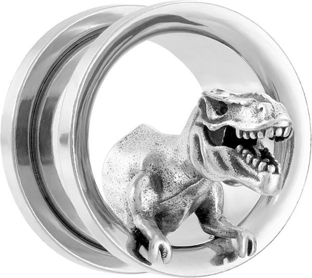Immagine prodotto Star Piercing Tunnel di carne argento T-Rex (senza ottone)