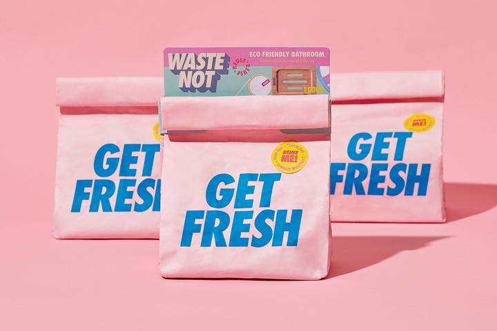 Image du produit Luckies Waste Not (Bathroom) - Kit de soins corporels durables (Set soin du corps)