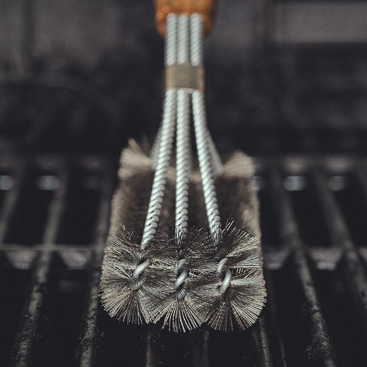 Produktbild Burnhard Akazienholz Grillbürste