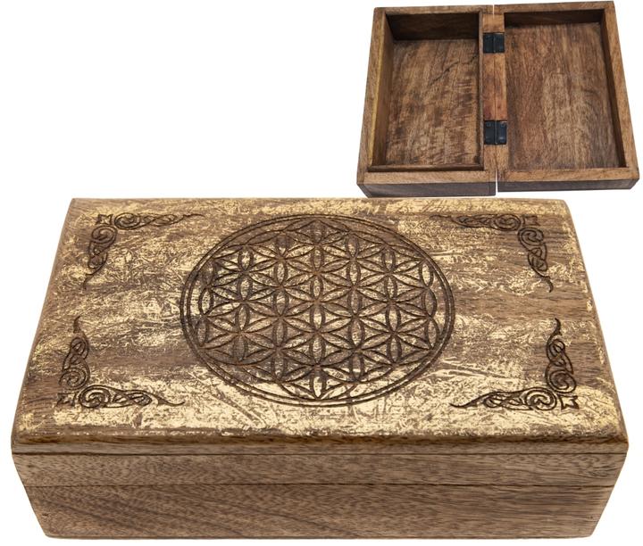 Produktbild Berk Holzbox „Blume des Lebens“
