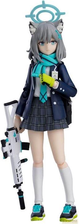 Max Factory Blue Archive Figma Action Figure Shiroko Sunaookami (re-run) 15 cm