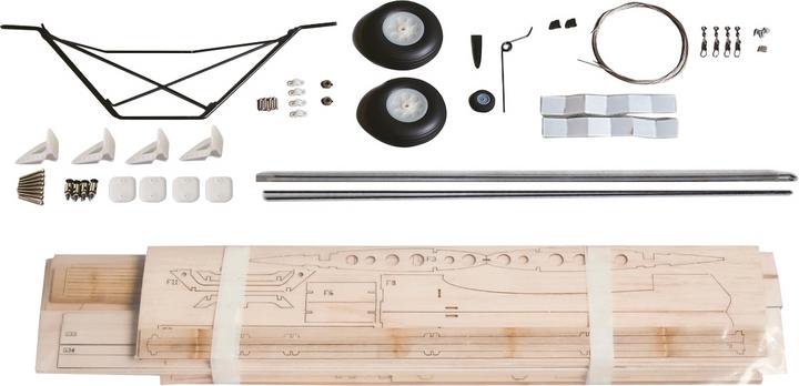 Produktbild Jamara Flugmodell Tiger Moth CNC Lasercut Bausatz (Kunstflug)