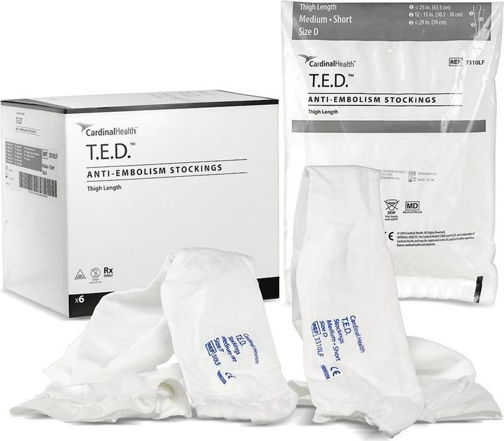 Image du produit CardinalHealth . pour la prophylaxie des thromboses bas cuisse (M)