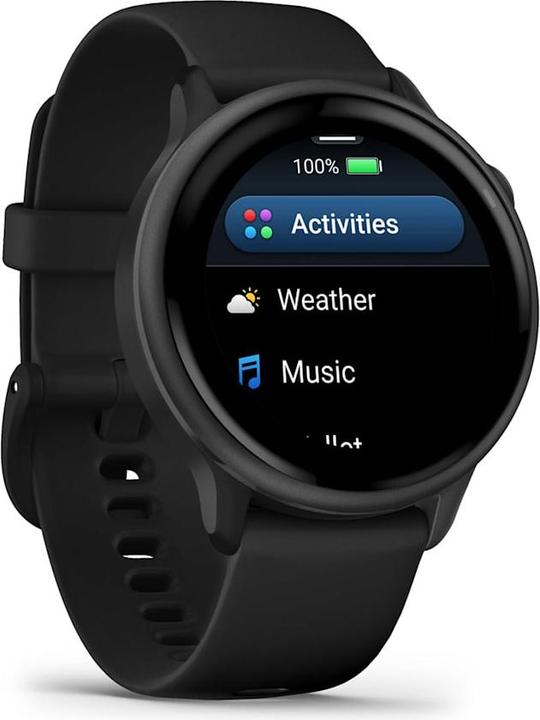 Produktbild Garmin vivoactive 6, GPS, Black/Slate, WW (42 mm, nur WLAN)