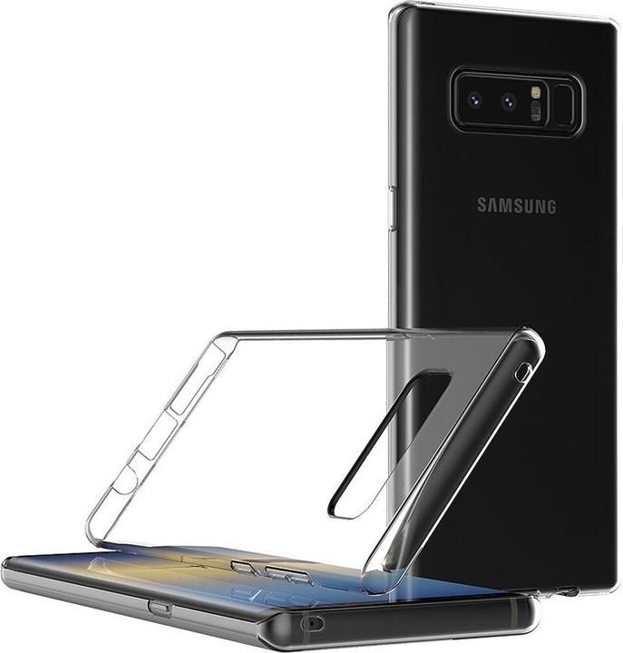 Produktbild König Design Handyhülle für Samsung Galaxy Note 8 Schutzcase Backcover Bumper Transparent (Samsung Galaxy Note 8)