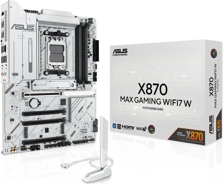 Produktbild ASUS X870 MAX GAMING WIFI7 (AM5, AMD X870, ATX)
