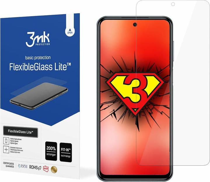 Produktbild 3MK FlexibleGlass Lite Display Folie (1 Stück, Xiaomi Redmi Note 10 Pro)