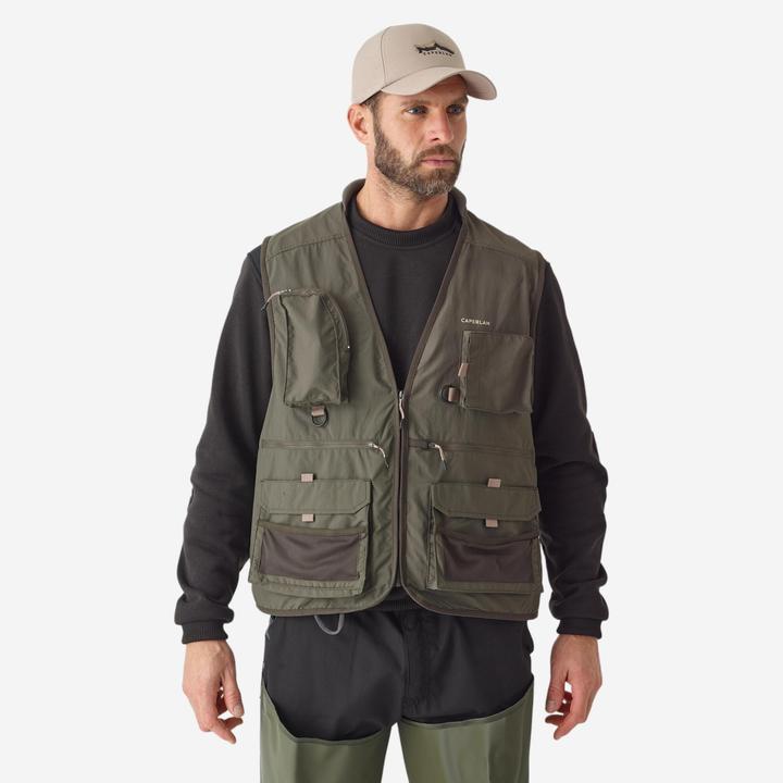 Actual product image Caperlan Angelweste FV 500 khaki (XXL)