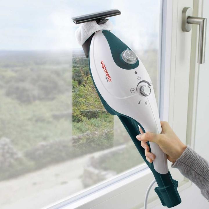 Produktbild Polti Steam mop PTEU0292 Vaporetto SV240 Power 1300 W, Water tank capacity 0.32 L, White / Green (1300 W)