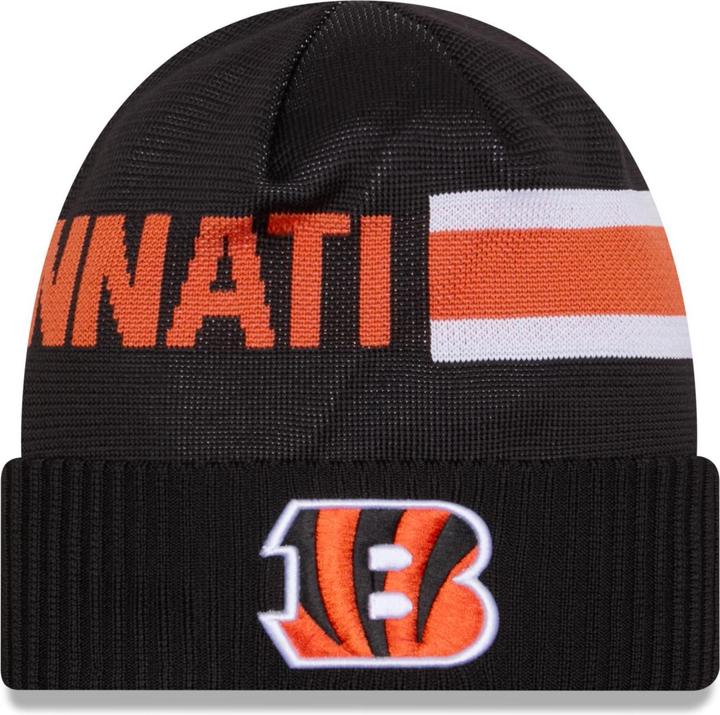 New Era NFL Sideline Tech Knit Mütze - Cincinnati Bengals