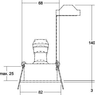 Produktbild Brumberg Einbaustrahler (GU10)
