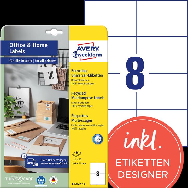 Produktbild Avery Universal-Etiketten