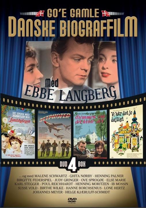 Actual product image SMD Ebbe Langberg - Go'e Gamle Danske Biograffilm (4 disc)