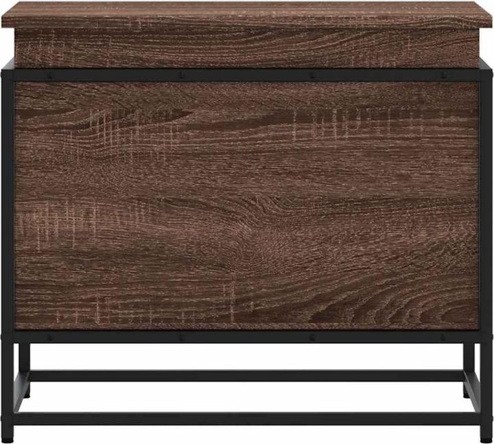 Actual product image VidaXL Storage box with lid Toy box Storage box Brown oak-look (123.60 l)