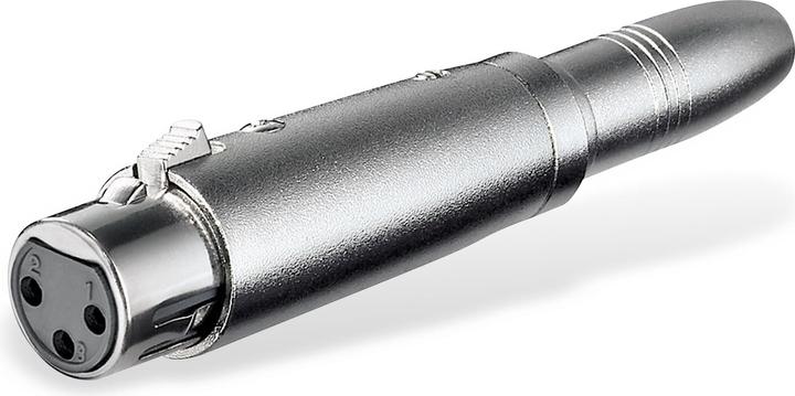 Actual product image Goobay XLR coupling, 3-pin (Jack adapter)