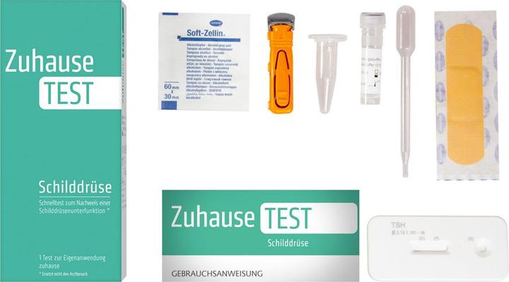 Actual product image Zuhause Test Thyroid gland (1 x)