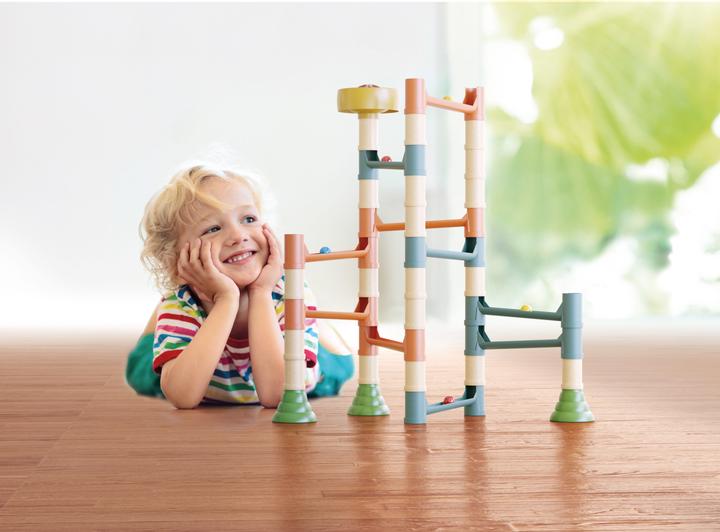 Actual product image Quercetti PlayBio Migoga Marble Run (49 pcs)
