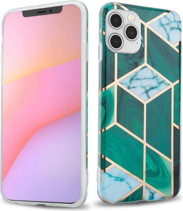 Produktbild Cadorabo IMD TPU Bunter Marmor Cover (Apple iPhone 12, Realme 12 Pro+)