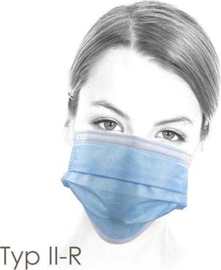 Image du produit Novidarte Masque chirurgical médical : type II-R | Bleu (50 x)