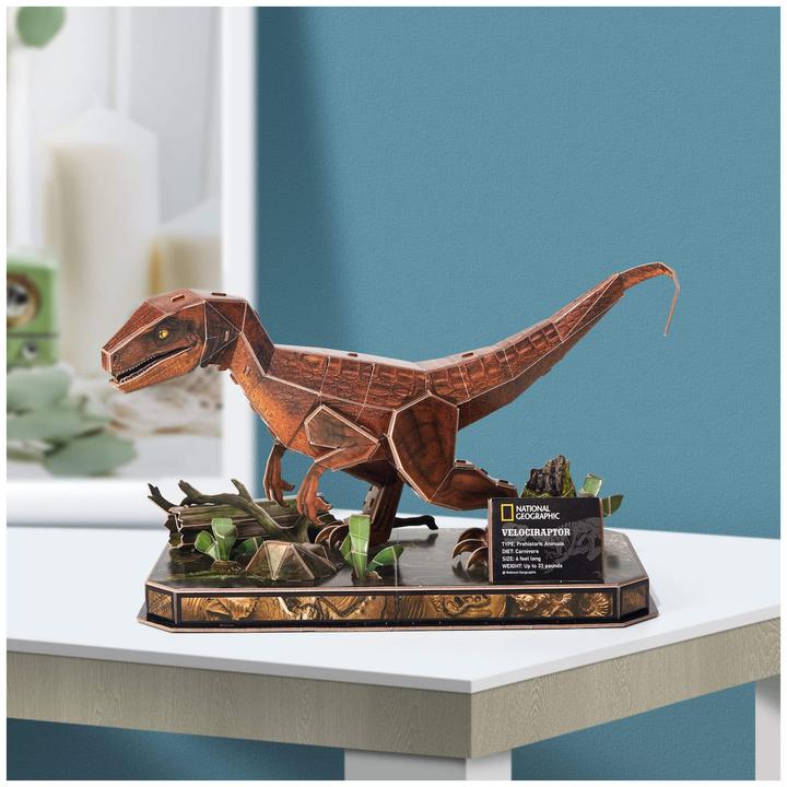 Actual product image NoName 3d Puzzle Velociraptor (63 pieces)