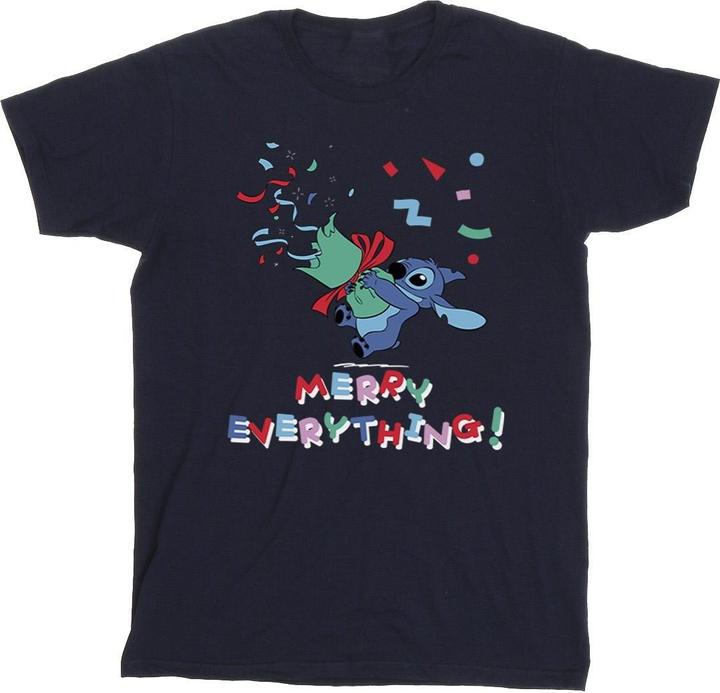 Disney Lilo And Stitch Stitch Merry Everything TShirt Mädchen