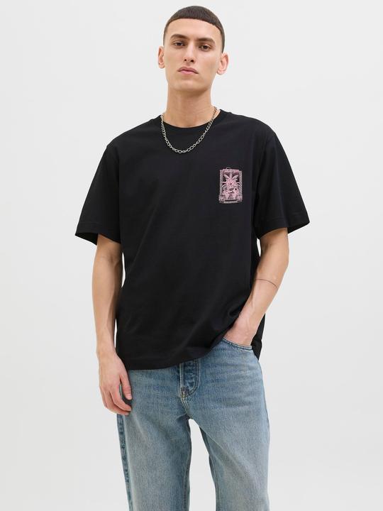 Actual product image Jack & Jones Gedruckt Rundhalsausschnitt T-shirt T-shirt (L)