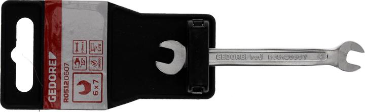 Produktbild Gedore Red red R05120607 Doppelmaulschlüssel SW6x7 mm 97 mm (6 mm, 7 mm)