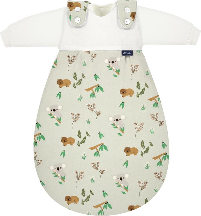 Alvi 3-piece BIO Baby Mäxchen sleeping bag (62 cm, 2.5 TOG, All-season)