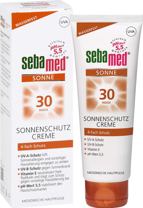 Produktbild Sebamed Sonnenschutz 30 (Sonnencreme, SPF 50+, 75 ml)