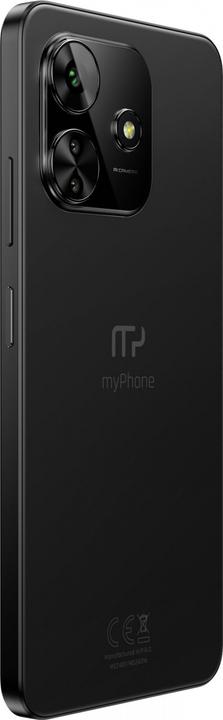 Produktbild Myphone N23 | Plus | Cosmic black | 6,7 " | AMOLED | 1080 x 2412 Pixel | Mediatek | G99 | Interner Speicher (256 GB, Cosmic Black, 6.70", Dual SIM, 64 Mpx)