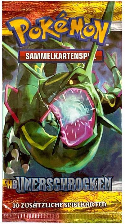 Actual product image Pokémon Heartgold Soulsilver Unerschrocken Booster - DE (German, Booster Pack)