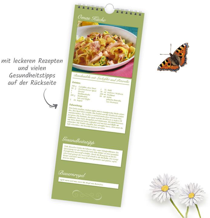 Produktbild TrötschMaxi-StreifenkalenderOmasKalender2026 (Deutsch)