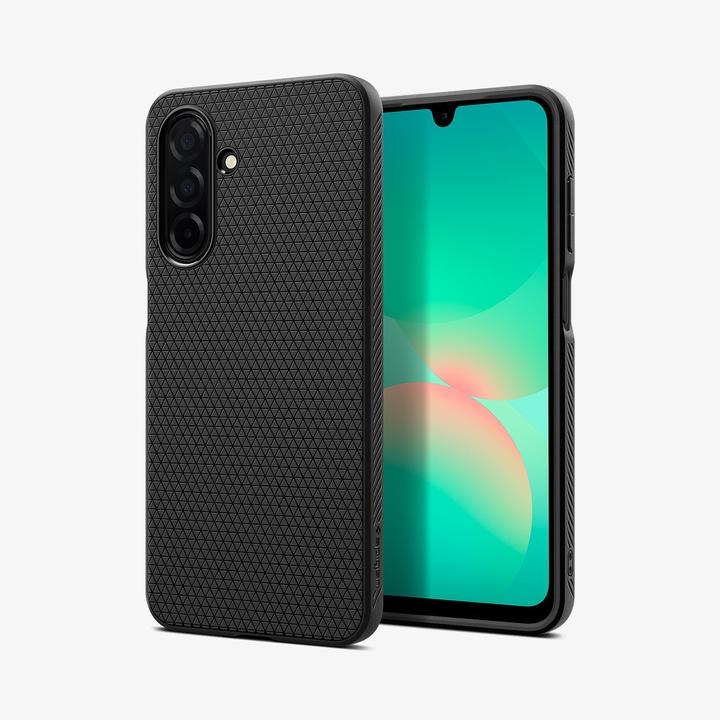 Actual product image Spigen - Liquid Air - Samsung Galaxy A26 5G - Matte Black (Samsung Galaxy A26)