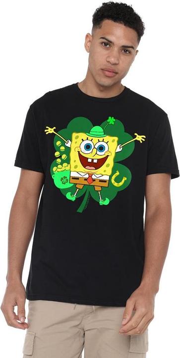 Produktbild Spongebob Squarepants Spongey TShirt St PatricksTag (L)