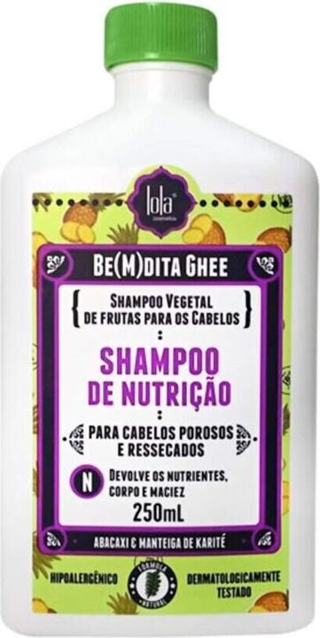 Immagine prodotto Room05 Lola Be(M)dita Ghee Shampoo Nutriente Ananas e Burro di Karite 250ml (250 ml, Shampoo liquido)