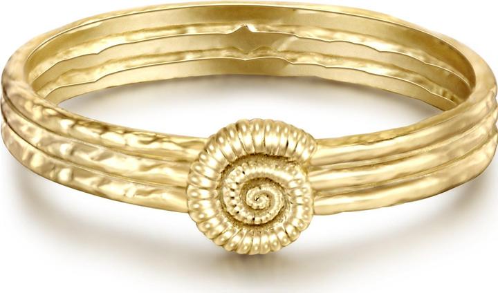 Produktbild Glanzstücke München Damen Muschel Sterling Silber gelbgold - 23290 (52, 925 Silber)