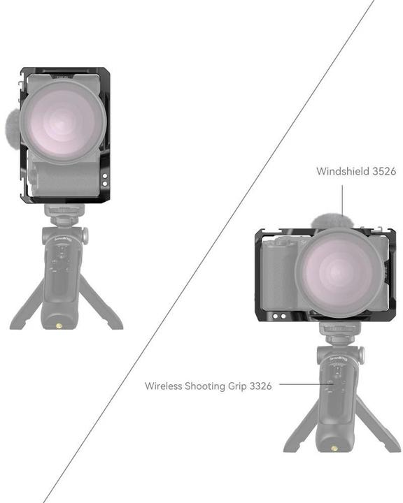 Actual product image SmallRig 4256 Cage for Sony ZV E1 (Cage)