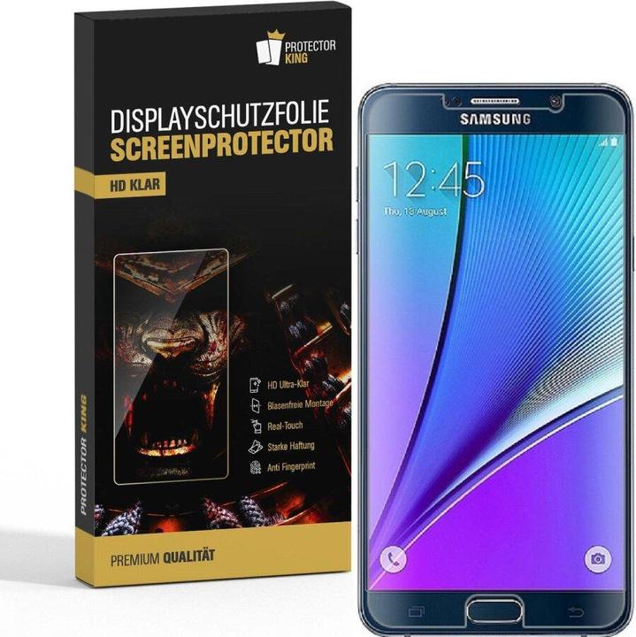 Produktbild Protectorking 3x Displayschutz HD Klar (3 Stück, Samsung Galaxy Note 5)