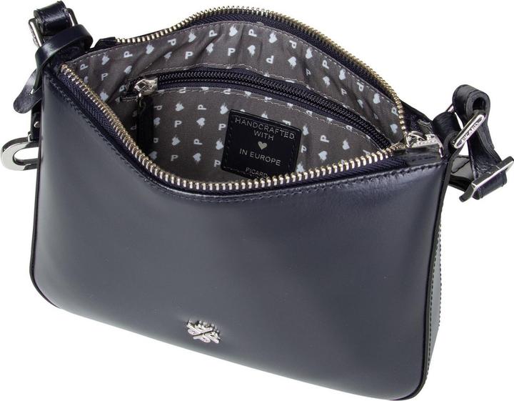 Actual product image Picard Black Tie shoulder bag leather 21 cm