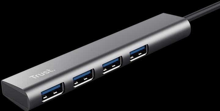 Image du produit Trust HALYX 4 PORT USB 3.2 GEN1 HUB (USB-C, 4 Ports)