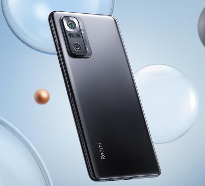 Actual product image Xiaomi Redmi Note 10 Pro (64 GB, Onyx Gray, 6.67", Dual SIM, 108 Mpx, 4G)